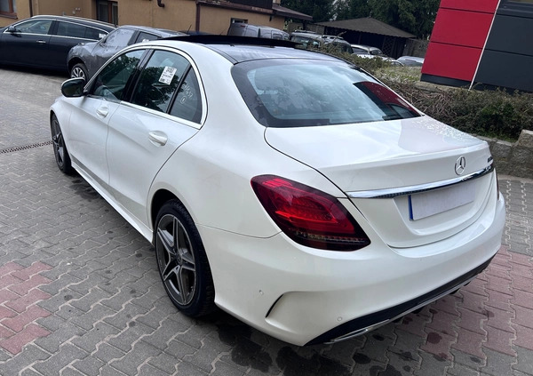 Mercedes-Benz Klasa C cena 84700 przebieg: 118000, rok produkcji 2019 z Siedliszcze małe 301